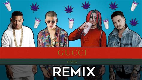 gucci gang j balvin bad bunny|Gucci Gang .